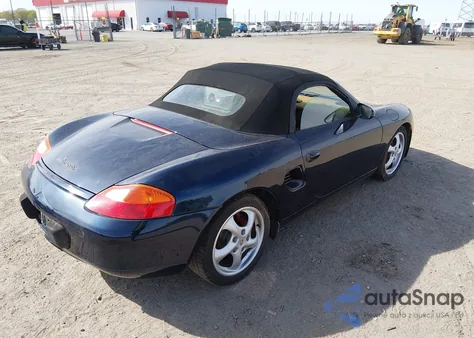 1999 Porsche Boxster из США, поврежденный, VIN WP0CA2981XU628490